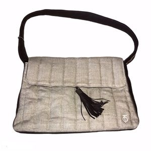 Tote Le Monde Fabric Shoulder Bag/ Purse